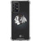 NHL Chicago Blackhawks Black Background Galaxy A72 5G Clear Case